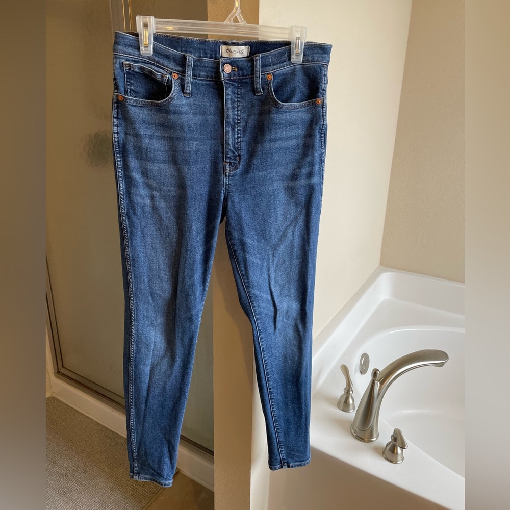 Madewell Dark Blue Skinny Jeans